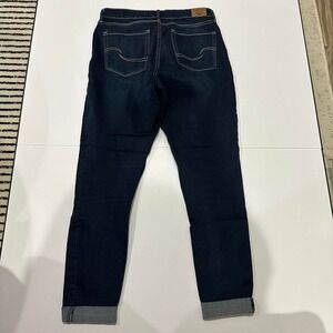 Levi's denim Skinny Jeans Mid Rise Sz 6 Dark Wash